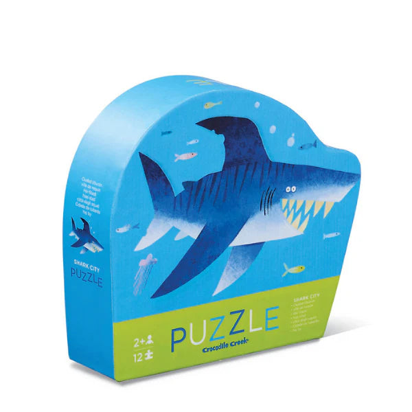 12 Piece Mini Puzzle - Shark City