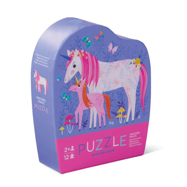 Mini Puzzle 12 pc - Unicorn Magic