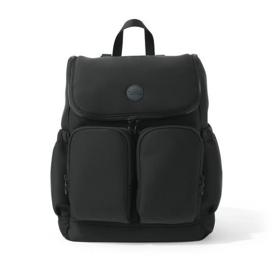 Signature Nappy Backpack - Black Neoprene