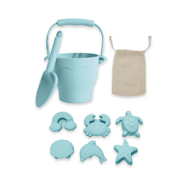 Silicone 8pc Bucket & Spade Set