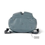 Signature Nappy Backpack - Stone Blue Vegan Leather