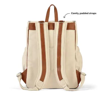 Signature Nappy Backpack - Natural Canvas