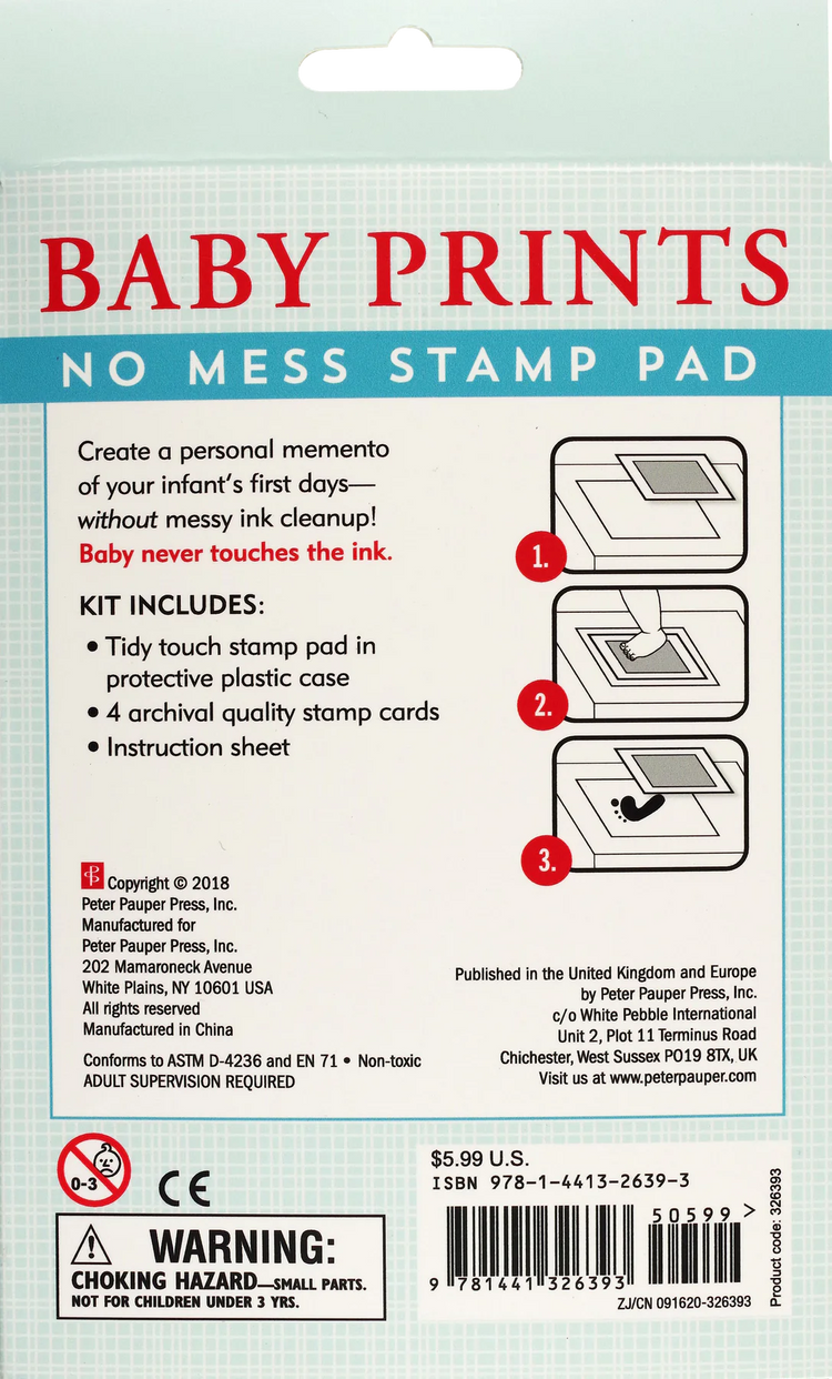 Baby Prints No Mess Stamp Pad