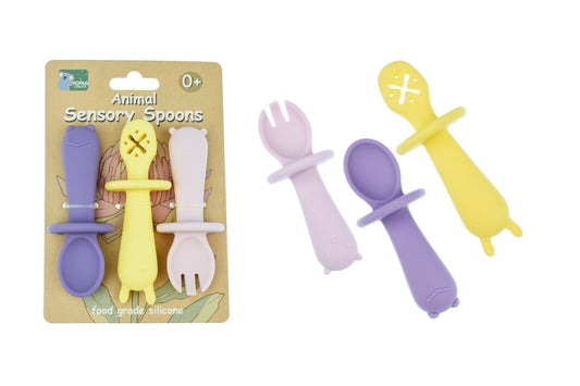 Silicone Animal Sensory Spoons