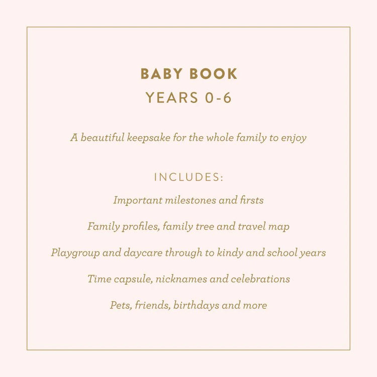 Baby Book - Grey