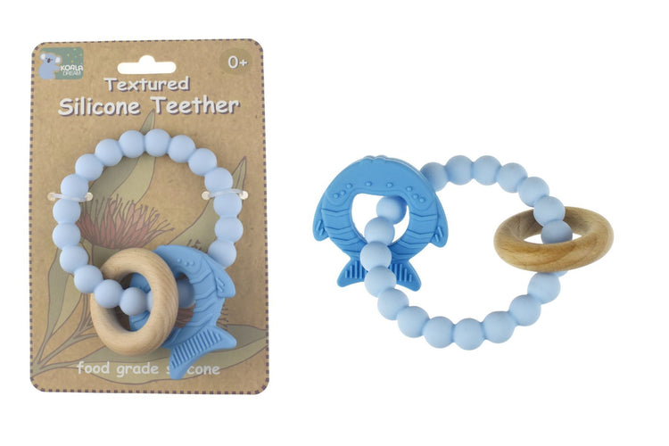 Textured Silicone Fish Teether