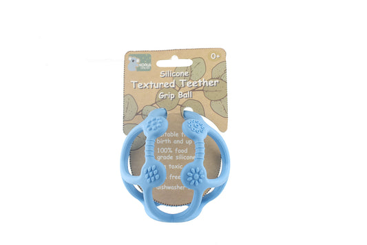 Silicone Textured Teether Grip Ball