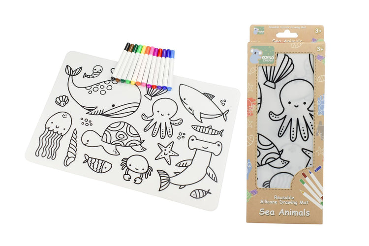 Reusable Silicone Drawing Mat