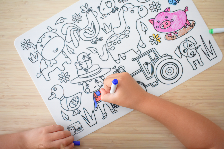 Reusable Silicone Drawing Mat