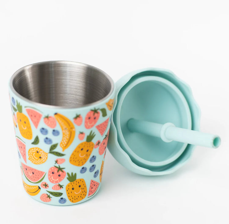 Mini Smoothie Cup & Straw - 200ml