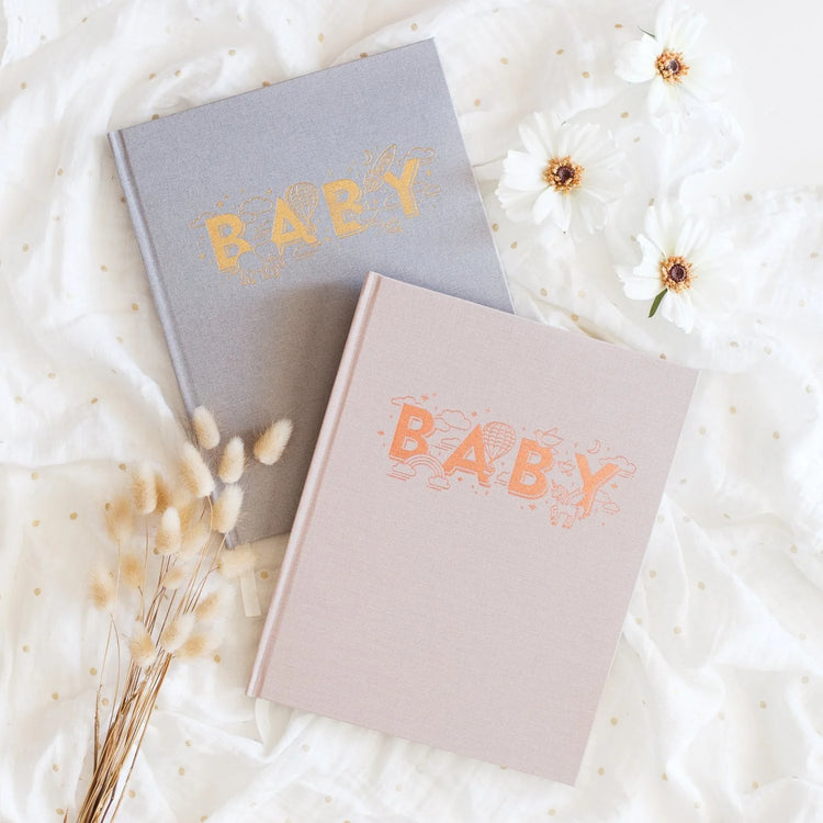 Baby Book - Grey