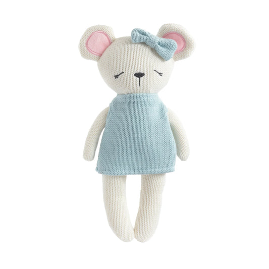 Knitted Animal Toy - Molly The Mouse