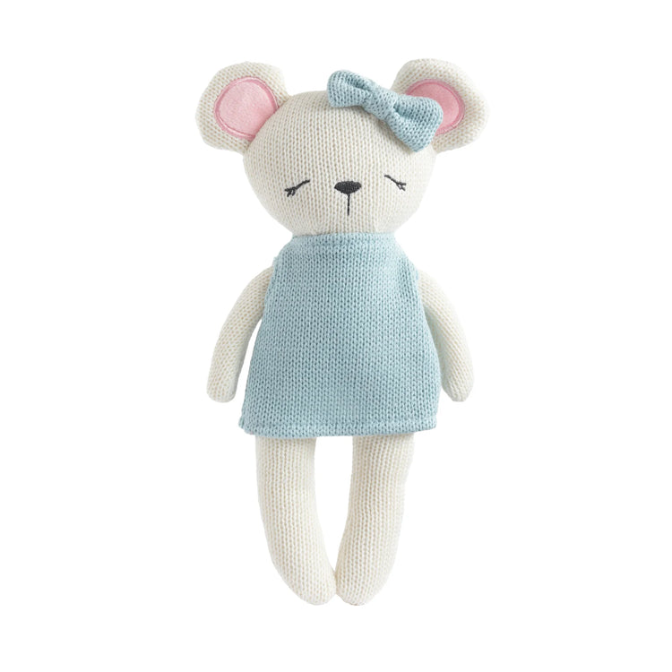 Knitted Animal Toy - Molly The Mouse