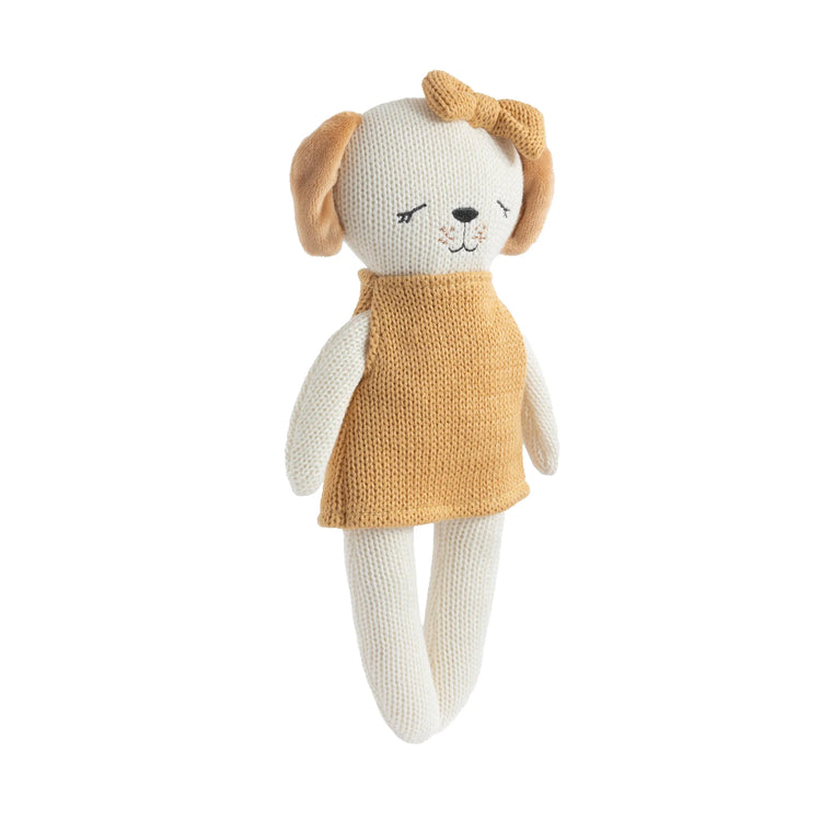 Knitted Animal Toy - Paula The Puppy