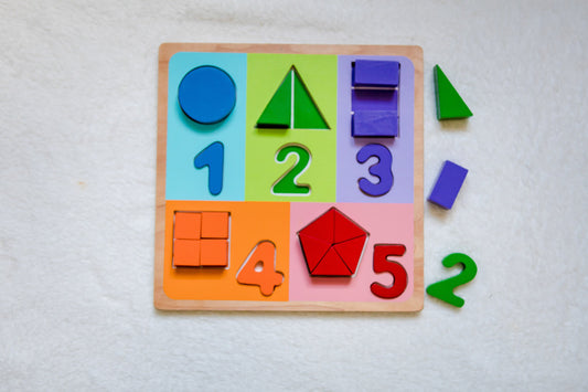 Fractions with Numbers Puzzle