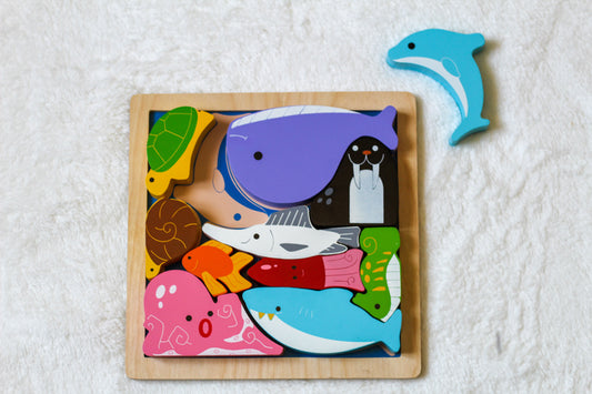 Sea Creatures Chunky Puzzle