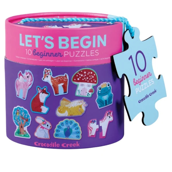 Let's Begin Puzzle 2pc - Unicorn