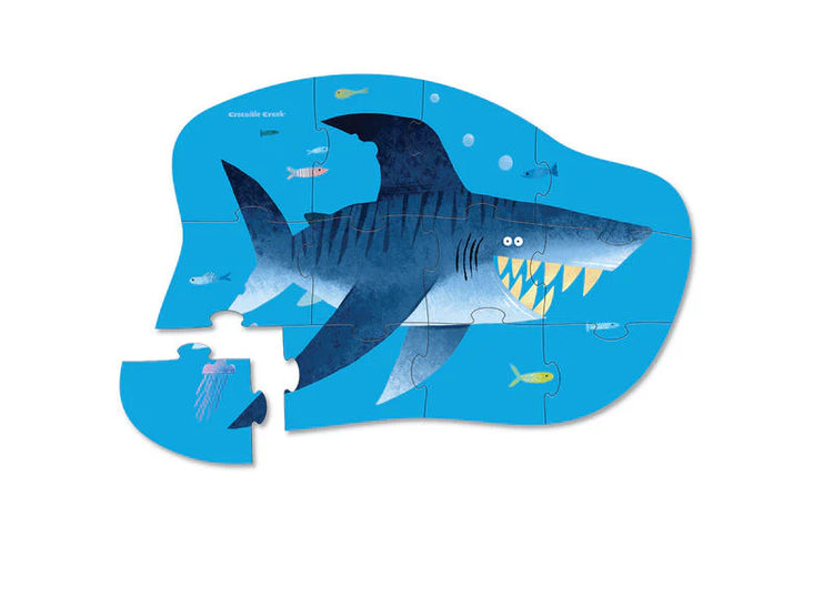 12 Piece Puzzle - Shark City