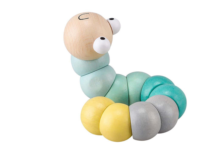 Wooden Wiggly Worm