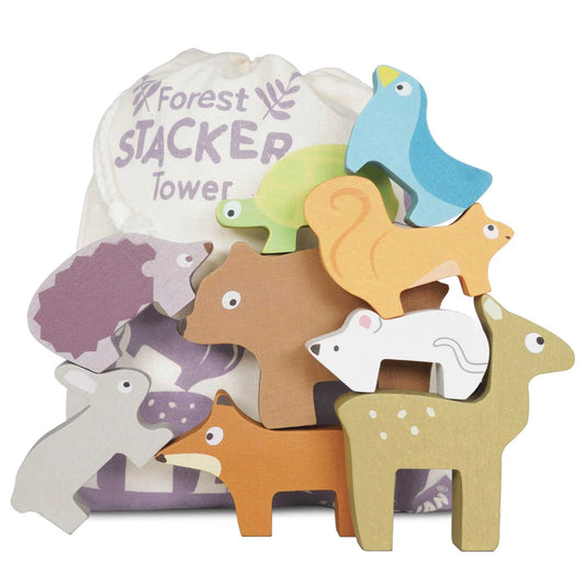 Woodland Stacking Forest Animals & Bag