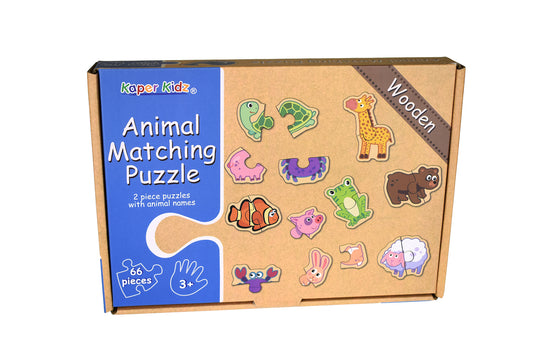 Animal Matching 2 Piece Puzzle | 66 pcs