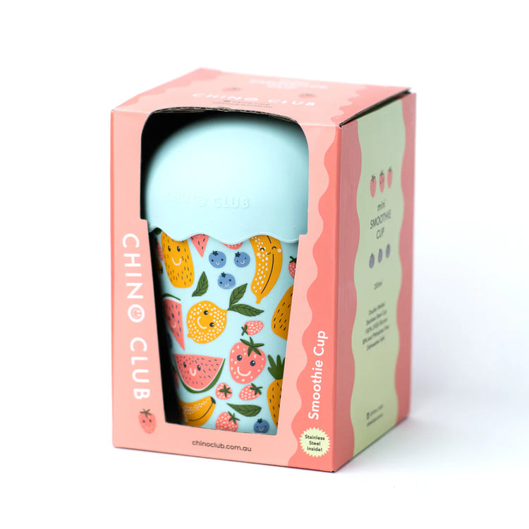 Mini Smoothie Cup & Straw - 200ml