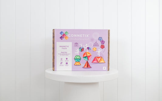 Connetix Tiles - Pastel Shape Expansion Pack - 48 pieces