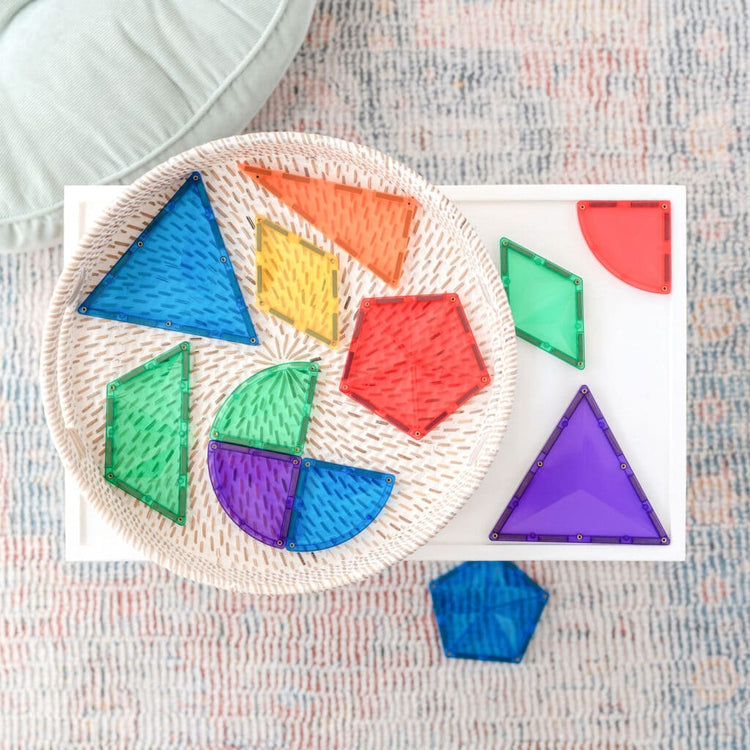 Connetix Tiles - Rainbow Shape Expansion Pack - 36 pieces