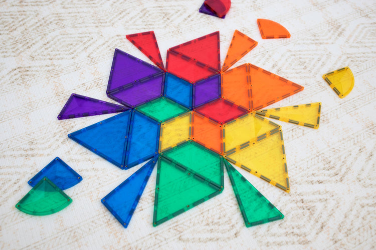 Connetix Tiles - Rainbow Shape Expansion Pack - 36 pieces