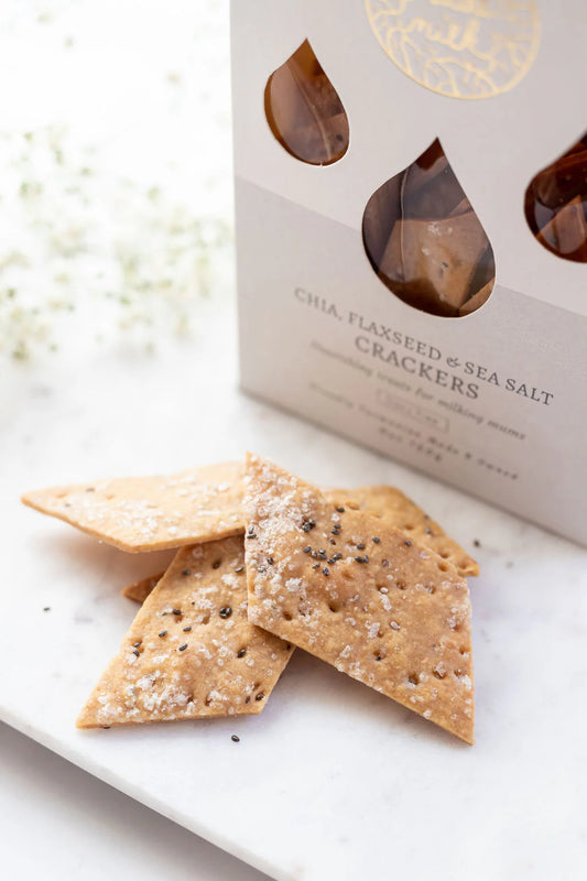 Chia, Flaxseed & Sea Salt Cracker - DF