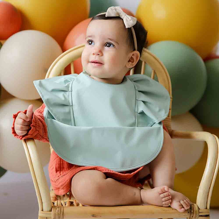 Frill Snuggle Bib